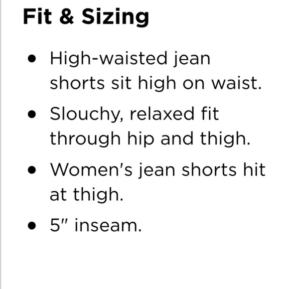 Sale Plus Size OLD NAVY Women’s High-Waisted Slouchy Cutoff Jean Shorts 5” DAD - Picture 7 of 10